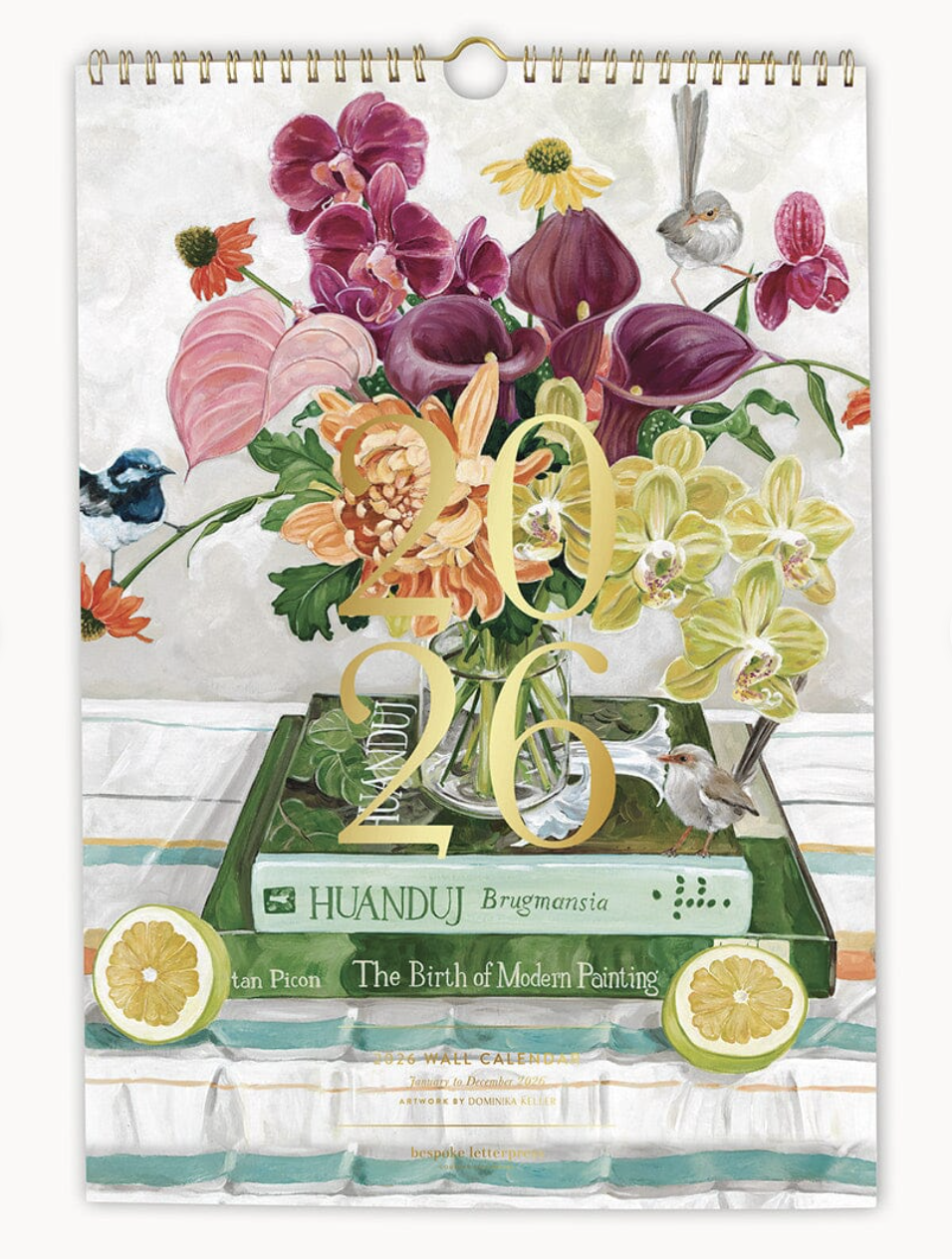 Bespoke 2026 Wall Calendar