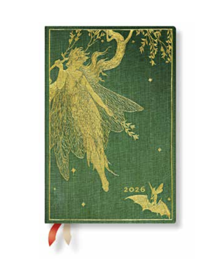 2026 Olive Fairy, Mini, Day-at-a-Time, Hardcover Diary