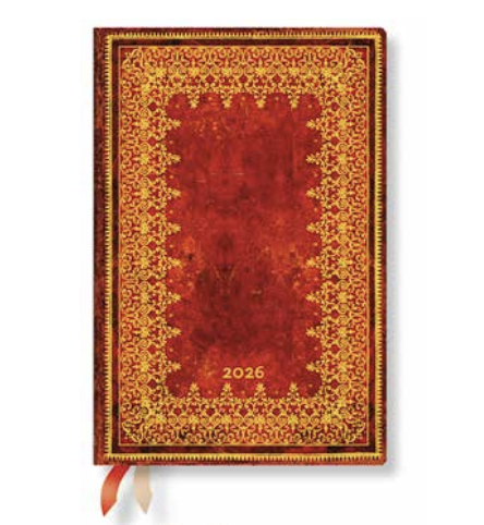 2026 Foiled Mini, Day-at-a-Time, Hardcover Diary