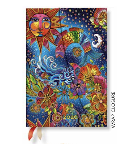 2026 Celestial Magic, Mini, Verso, Hardcover Weekly Diary