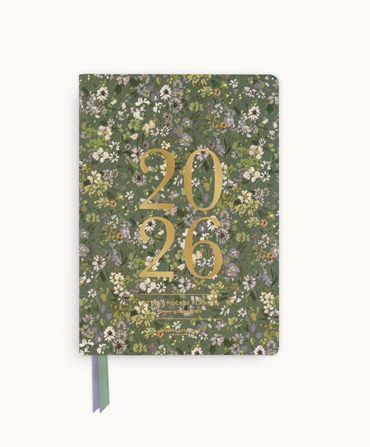 Bespoke 2026 Pocket Planner - Summer Perennials