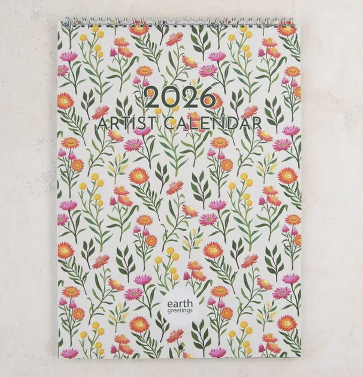 Earth Greetings 2026 Artist Calendar