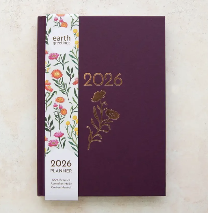Earth Greetings 2026 Diary - Boronia