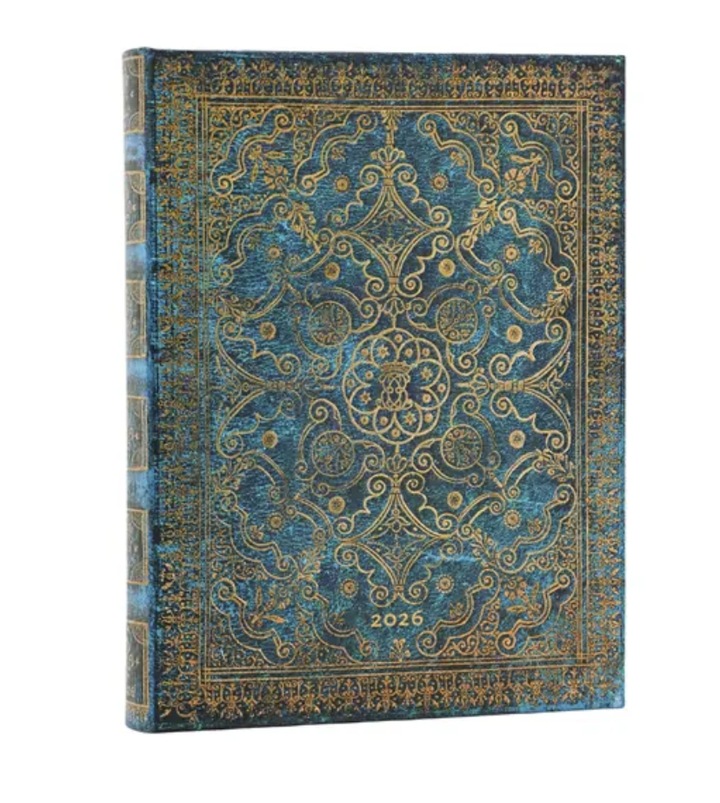 2026 Azure, Ultra, Day-at-a-Time, Hardcover Diary