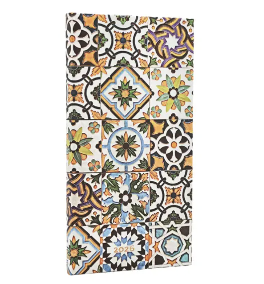 2026 Porto, Slim, Horizontal, Hardcover Weekly Diary
