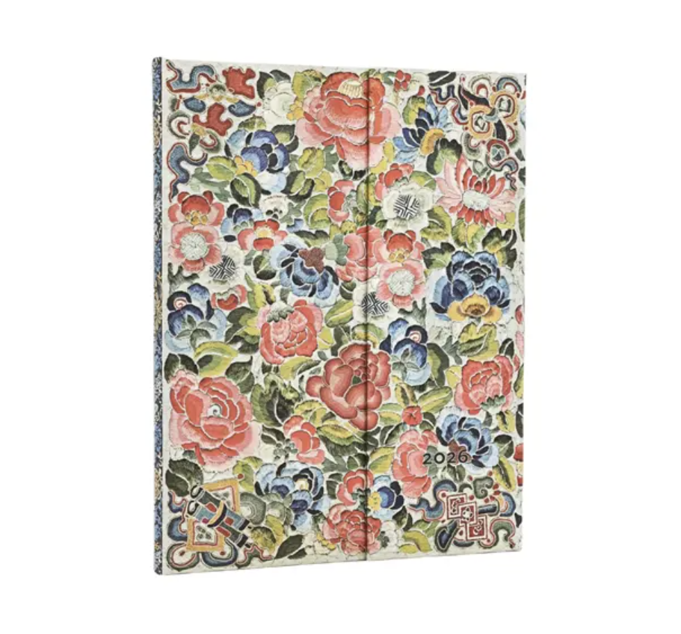 2026 Pear Garden, Ultra, Vertical, Hardcover Weekly Diary