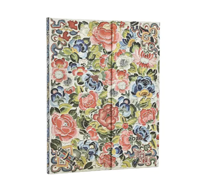 2026 Pear Garden, Ultra, Vertical, Hardcover Weekly Diary