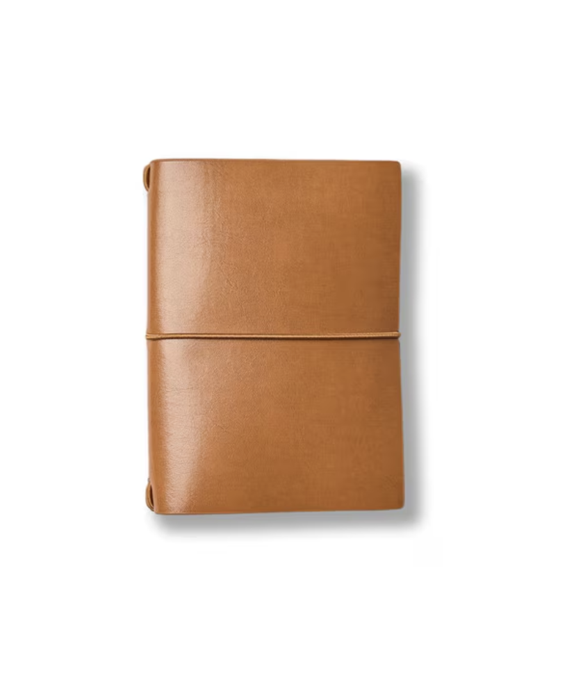 Studio Milligram B7 Refillable Passport Journals -  Camel