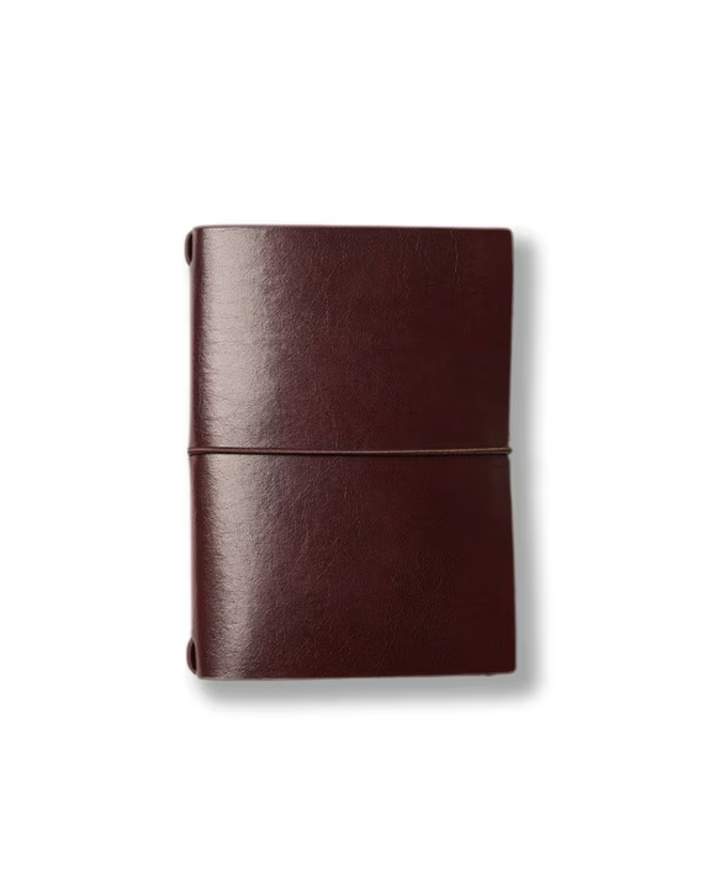 Studio Milligram B7 Refillable Passport Journals - Burgundy