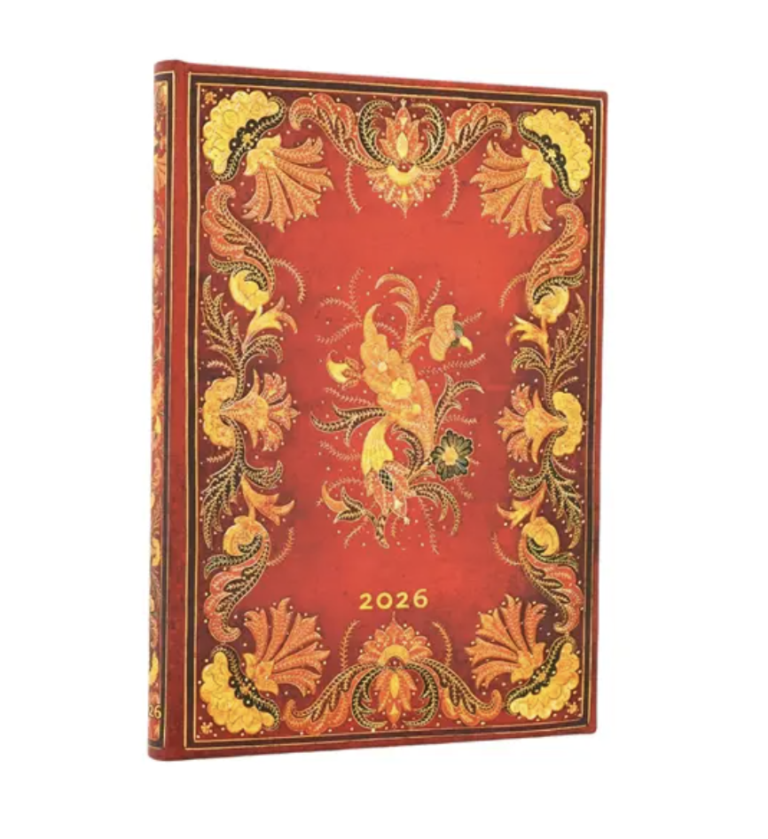 2026 Fiammetta, Midi, Vertical, Hardcover Weekly Diary