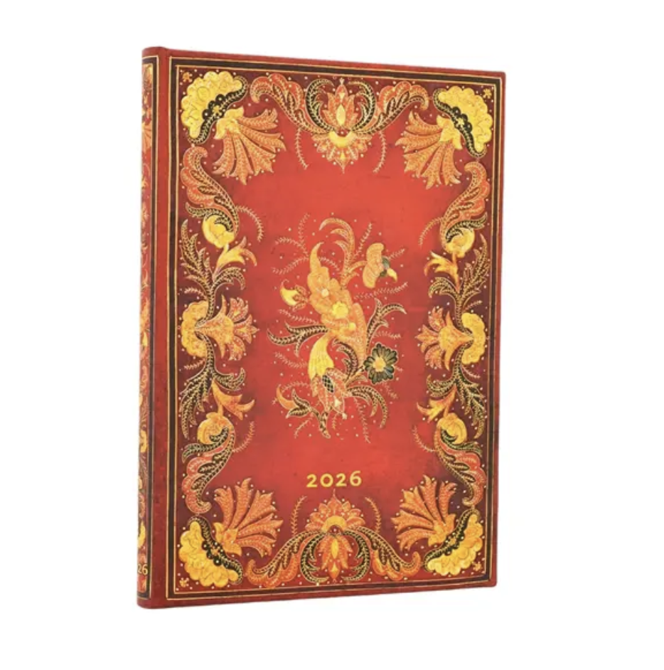 2026 Fiammetta, Midi, Horizontal, Hardcover Weekly Diary
