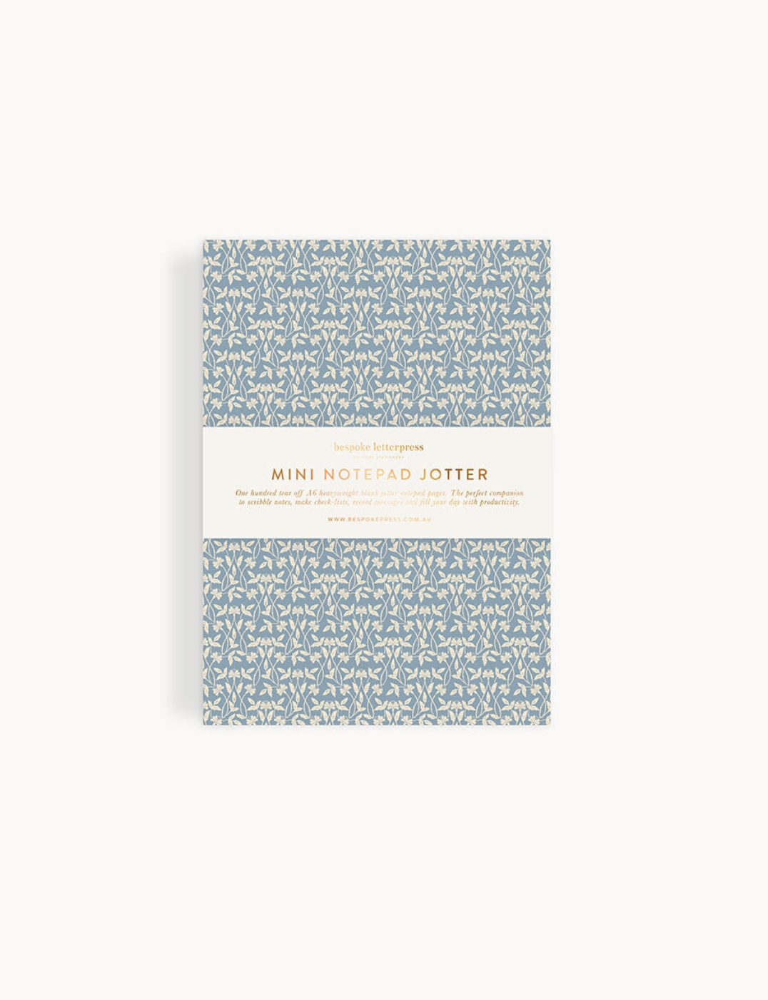 Bespoke Notepad Mini Jotter - Frost Bramble