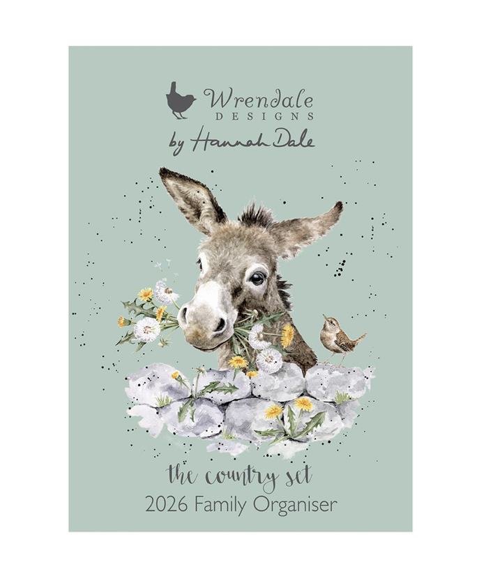 Wrendale Designs 2026 Family Calendar - Country Set