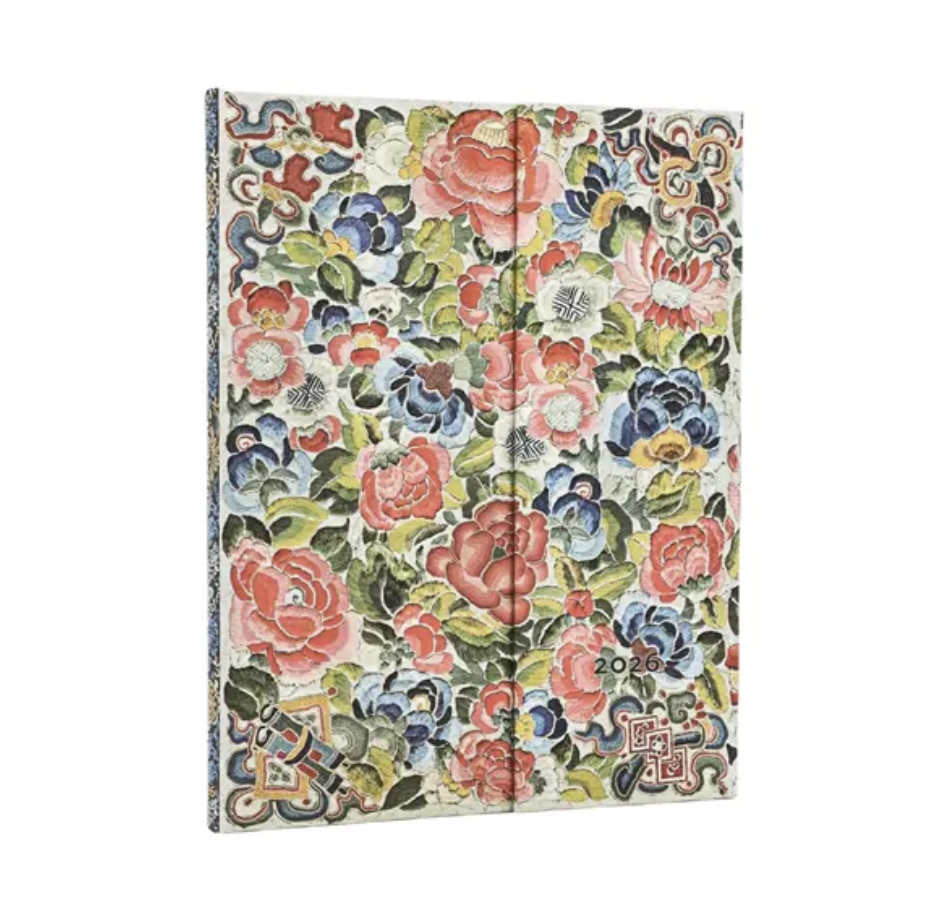 2026 Pear Garden, Ultra, Horizontal, Hardcover Weekly Diary