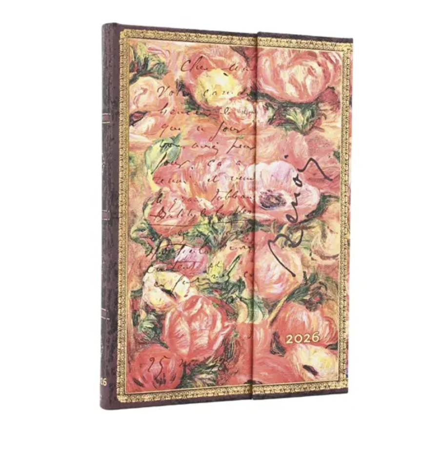 2026 Renoir, Letter to Morisot, Midi, Verso, Hardcover Weekly Diary