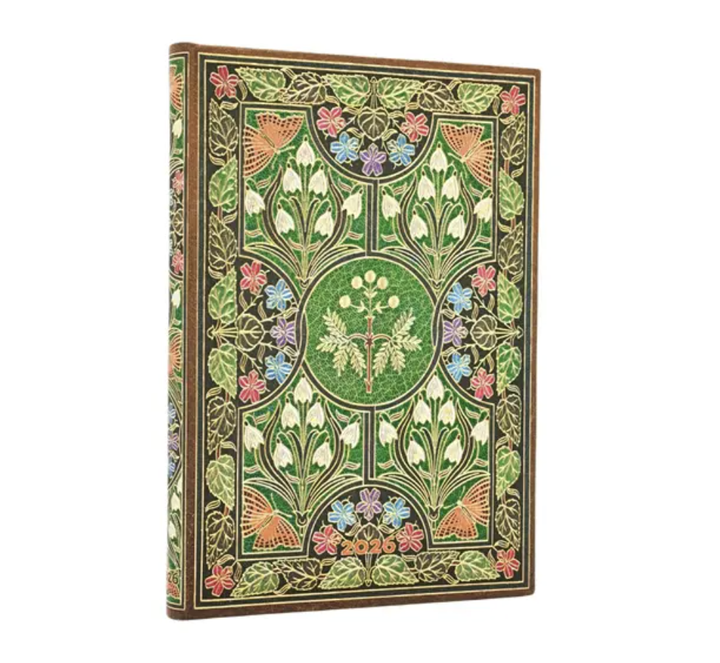 2026 Poetry in Bloom, Midi, Vertical, Hardcover Weekly Diary