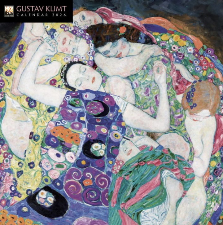 2026 Flame Tree Mini  Calendar - Gustav Klimt