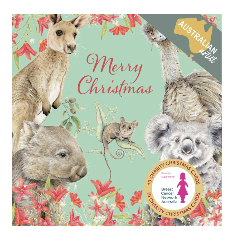 BCNA Christmas Card Pack - Animal Greetings 9