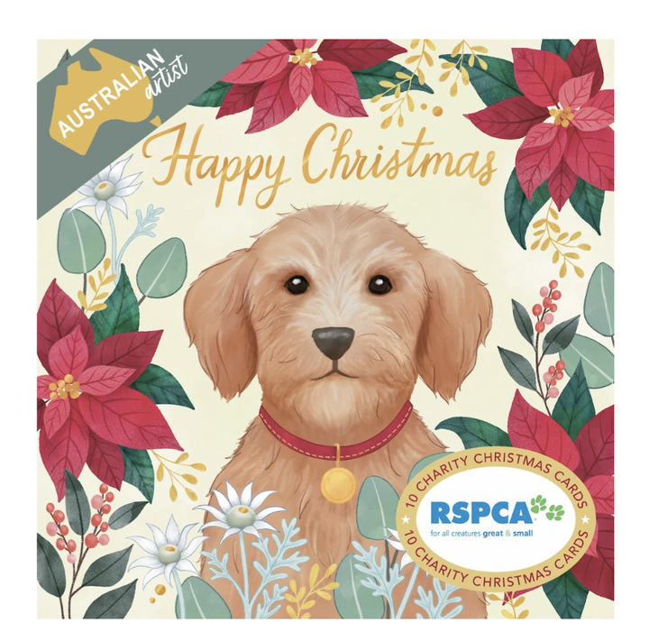 RSPCA Christmas Card Pack - Christmas Dog 5