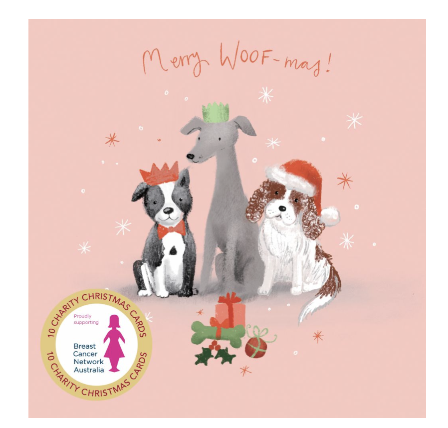BCNA Christmas Card Pack - Dog Presents 15
