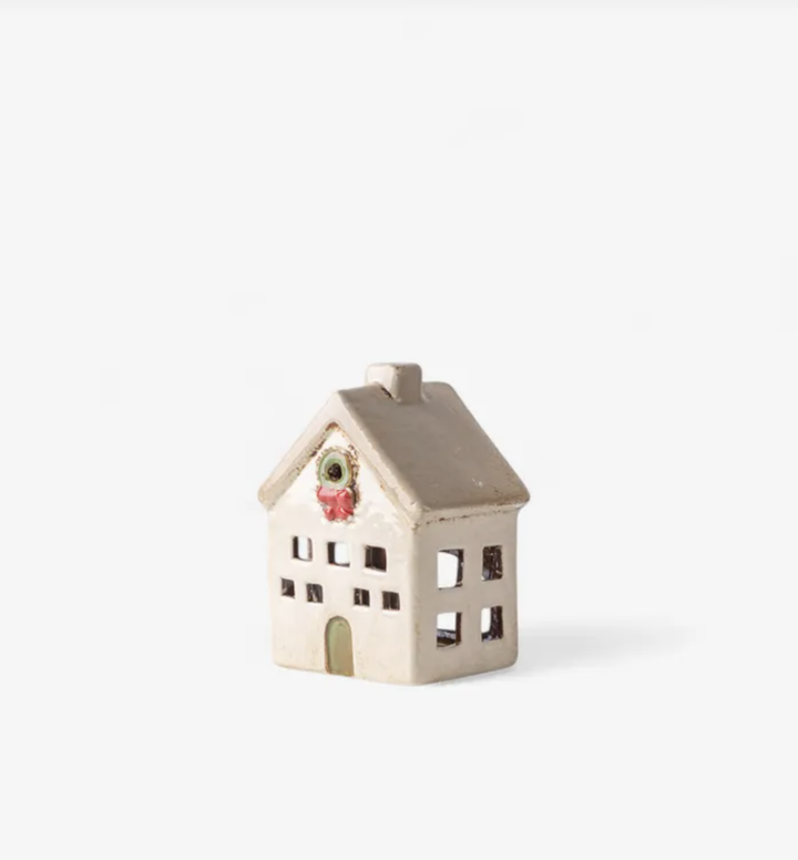 Alsace Tea Light Villa Christmas Stone
