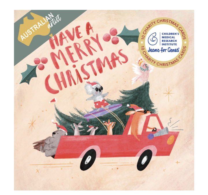 CMRI Christmas Card Pack - Christmas Ride 20