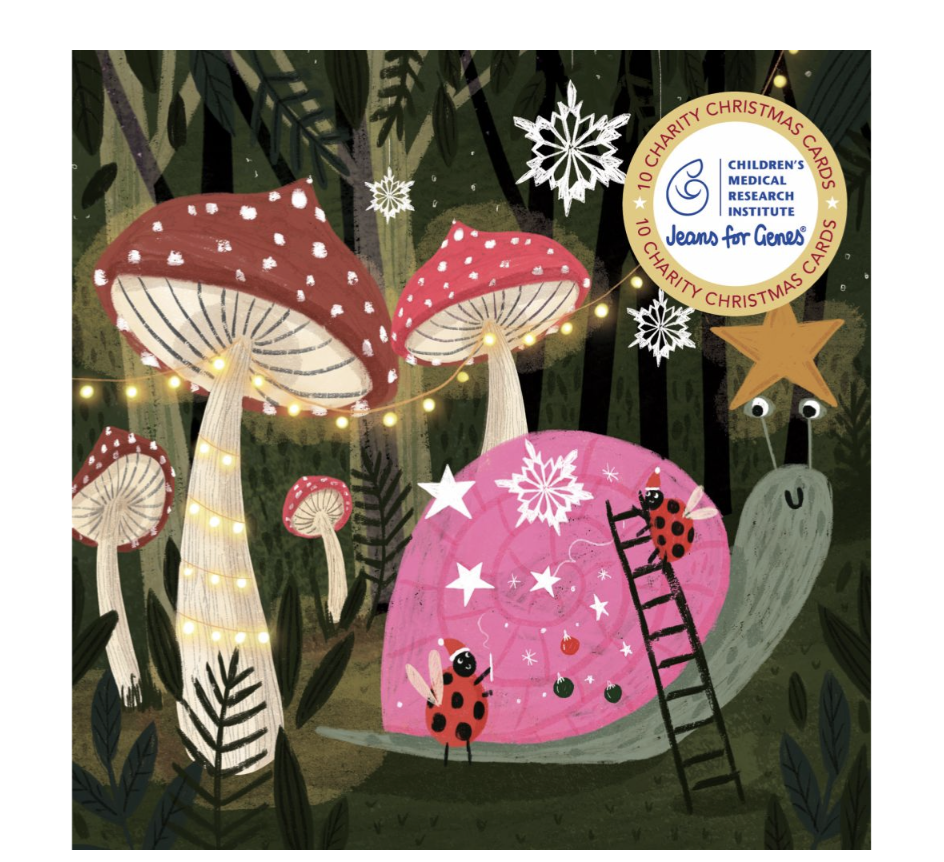 CMRI Christmas Card Pack - Mushroom Forest 21
