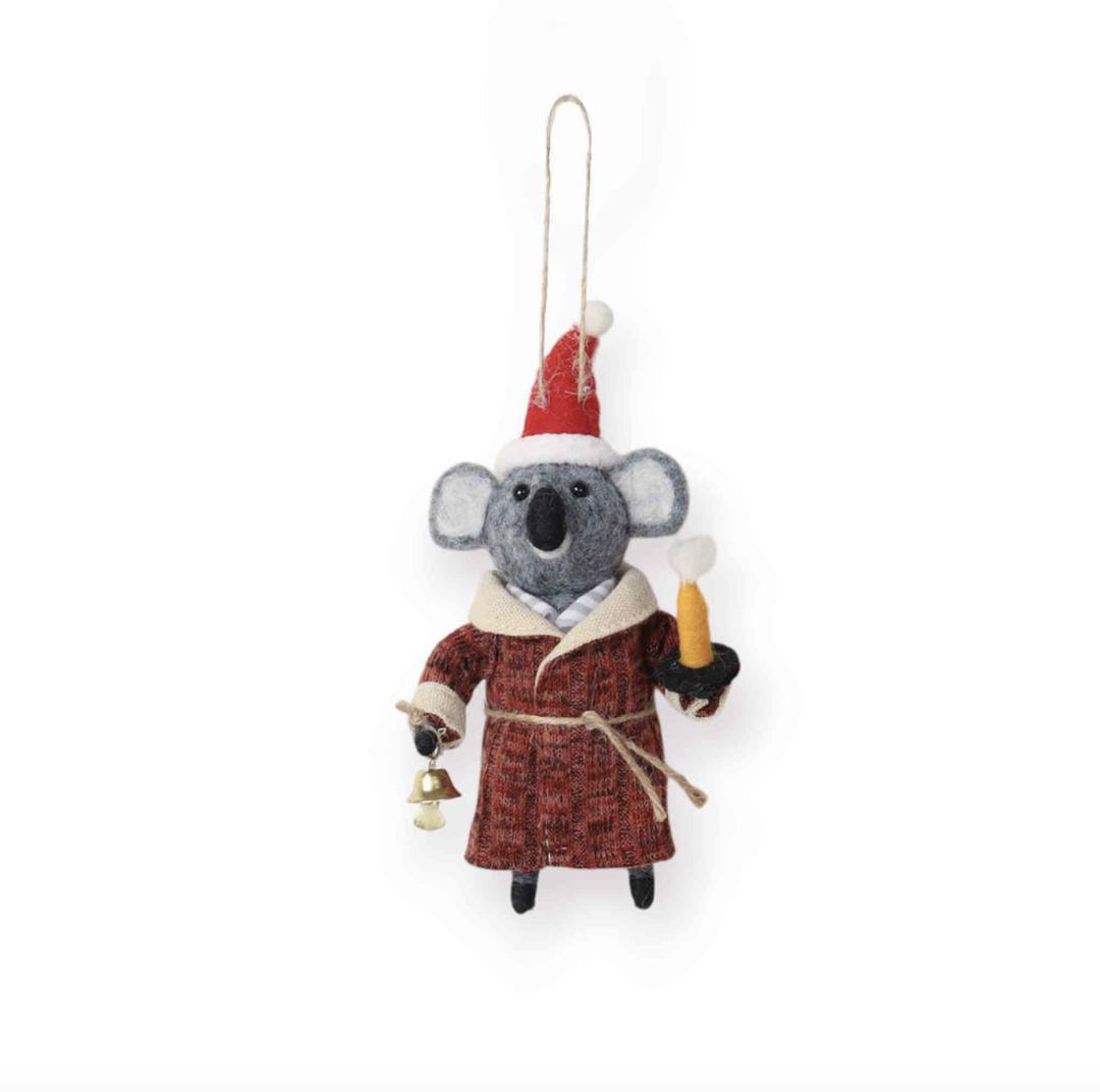Felt Ornament - Night Time Koala
