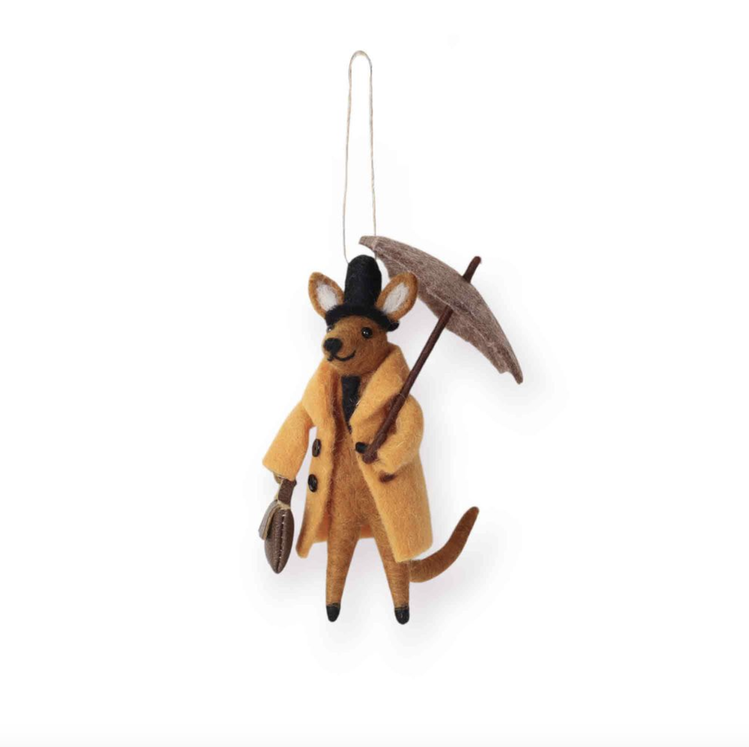 Felt Ornament - CEO Kangaroo