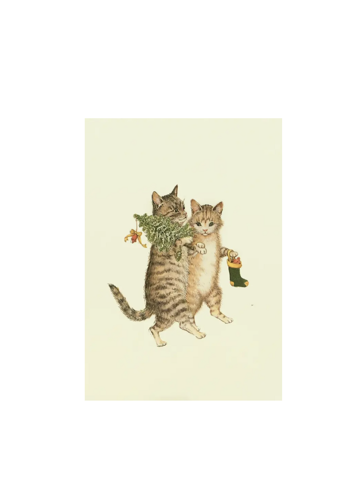 Paula Skene Card - Cat & Mouse