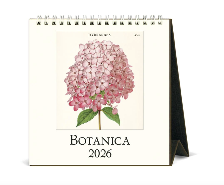 Cavallini 2026 Desk Calendar - Botanica