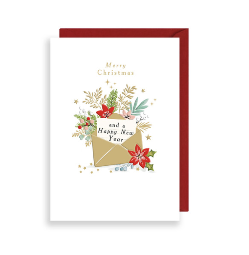 Northern Sky Card - Christmas Wishes