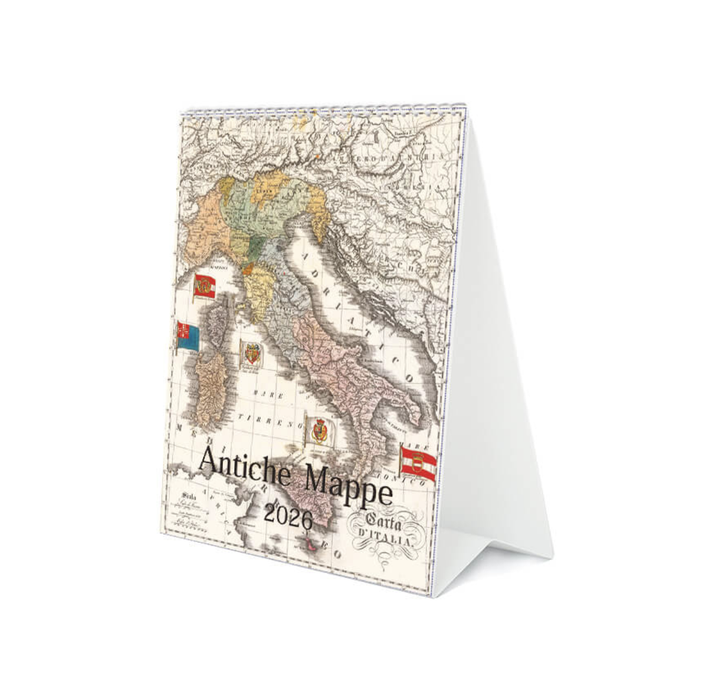 IFI 2026 Desk Calendar - Antiche Mappe