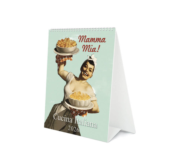 IFI 2026 Desk Calendar - Cucina Italiana