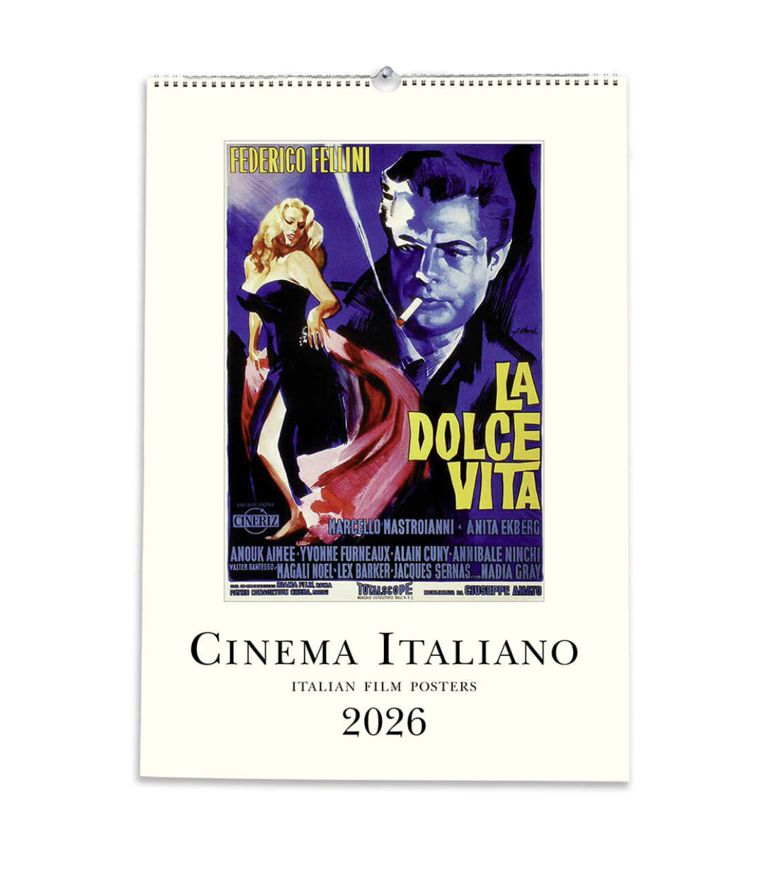 IFI 2026 Large Calendar - Cinema Italiano