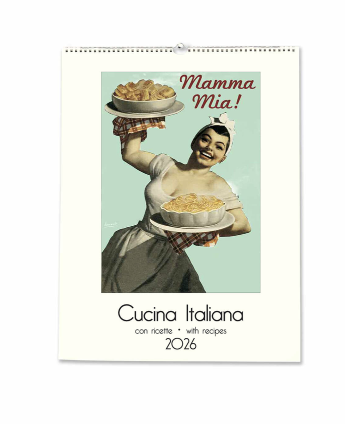 IFI 2026 Medium Calendar - Cucina Italiana (With Recipes)