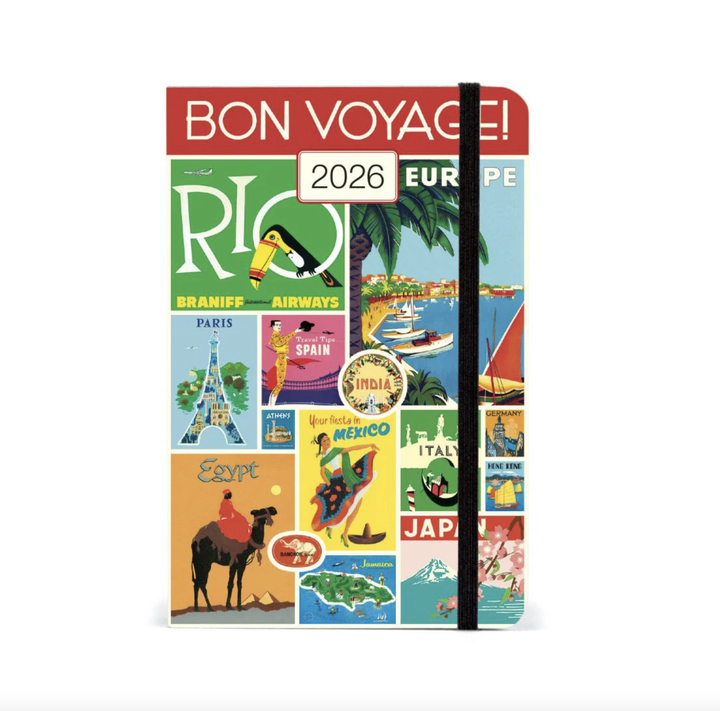 2026 Cavallini Planner - Travel