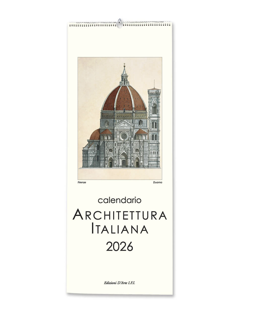 IFI 2026 Slim Calendar - Architettura Italiana