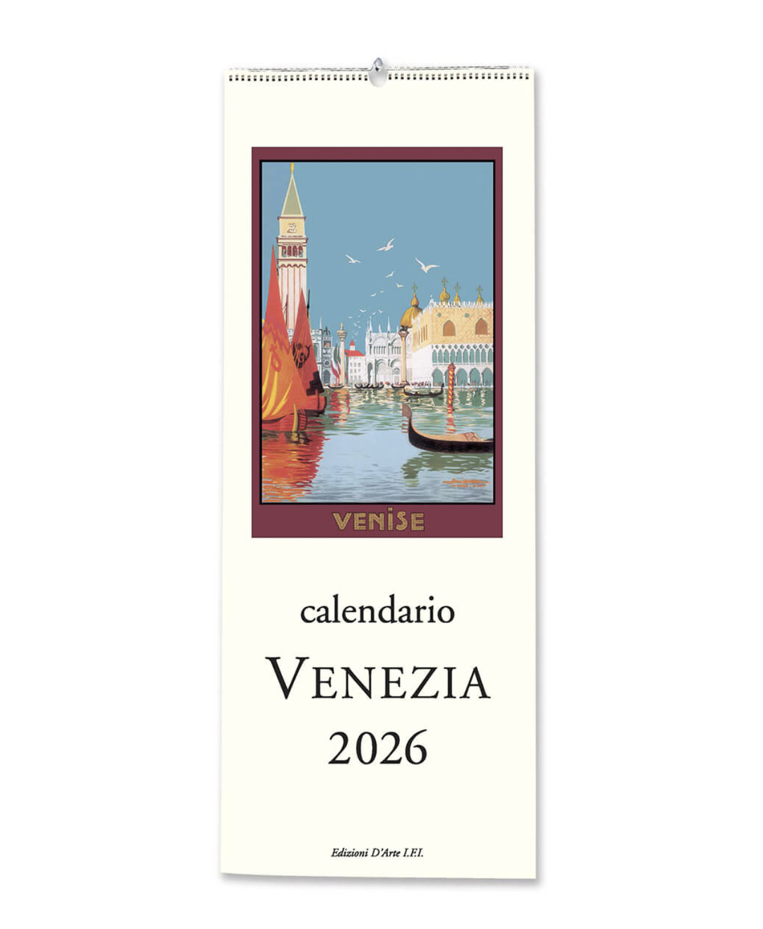 IFI 2026 Slim Calendar - Venezia