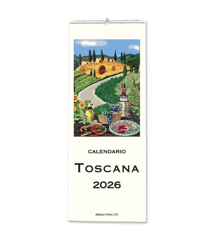 IFI 2026 Slim Calendar - Toscana