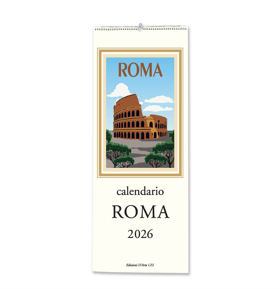IFI 2026 Slim Calendar - Roma