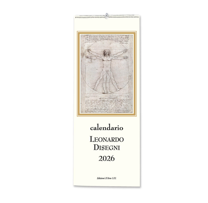 IFI 2026 Slim Calendar - Leonardo Disegni