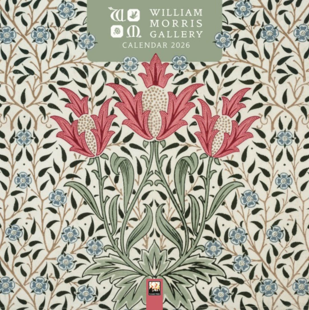 2026 Flame Tree Wall Calendar - William Morris Gallery