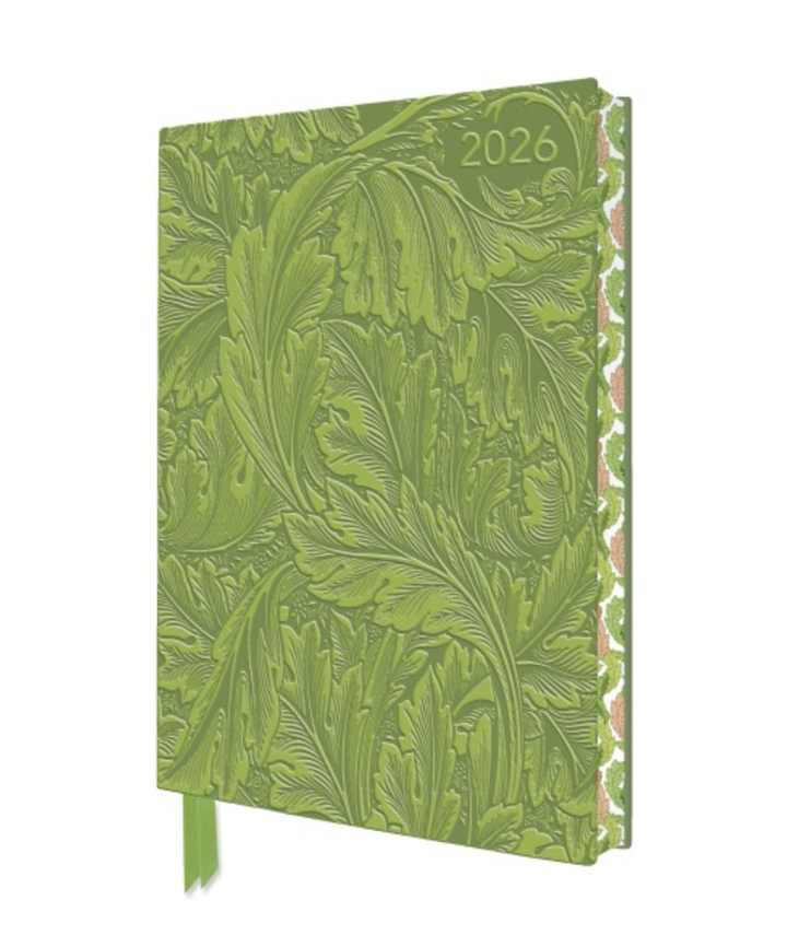 Flame Tree 2026 Diary - William Morris Acanthus