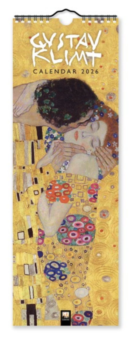 2026 Flame Tree Mini Calendar - Gustav Klimt