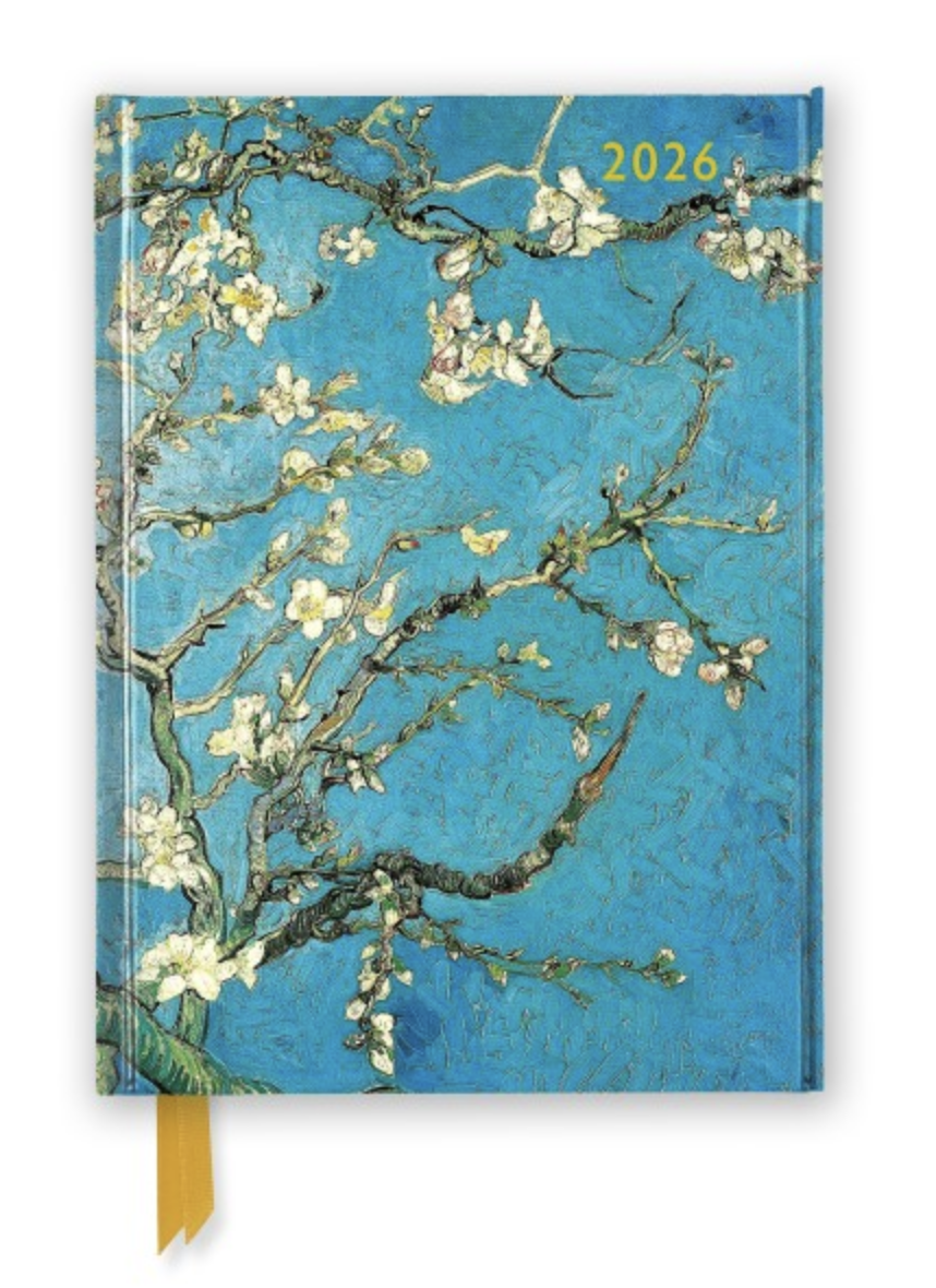 Flame Tree 2026 Diary - Vincent van Gogh Almond Blossom