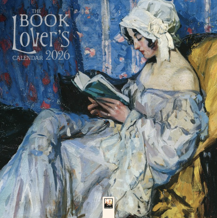 2026 Flame Tree Wall Calendar - The Book Lovers