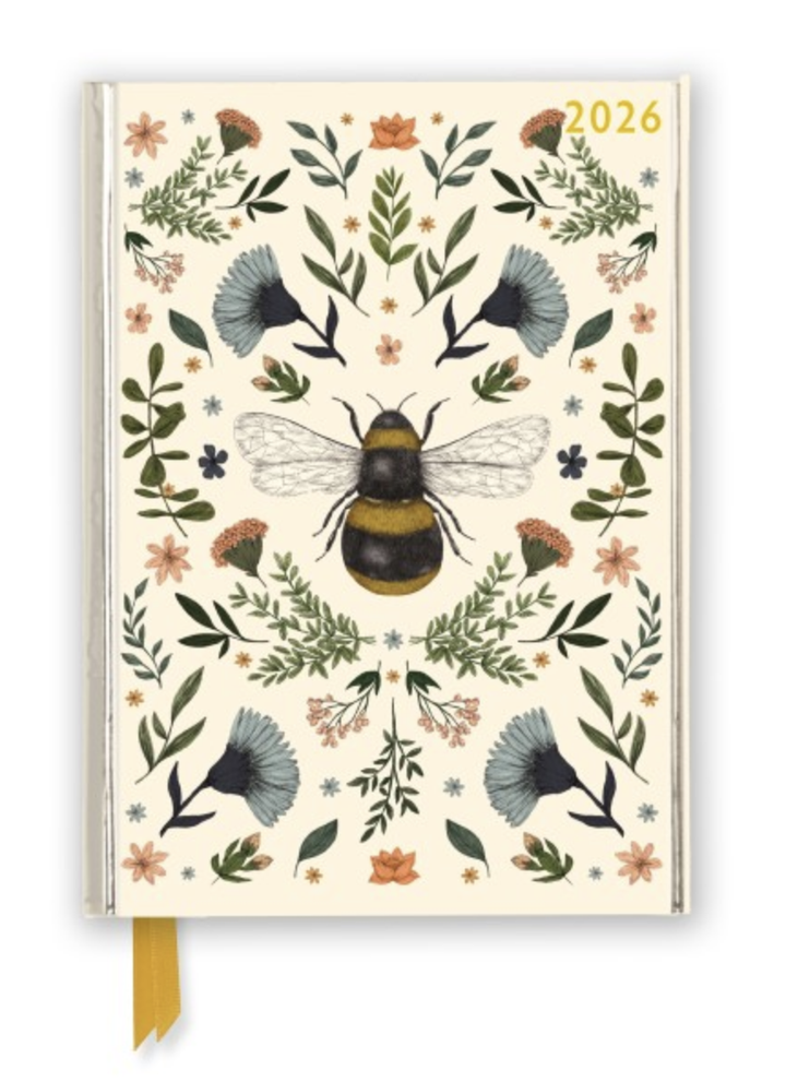 Flame Tree 2026 Diary - Jade Mosinski Botanical Bee
