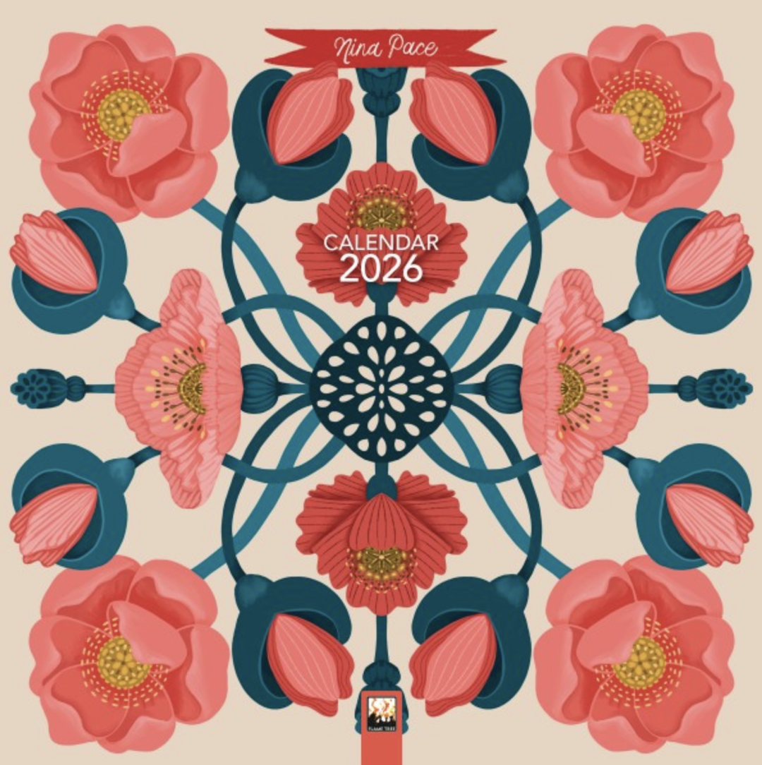 2026 Flame Tree Wall Calendar - Nina Pace