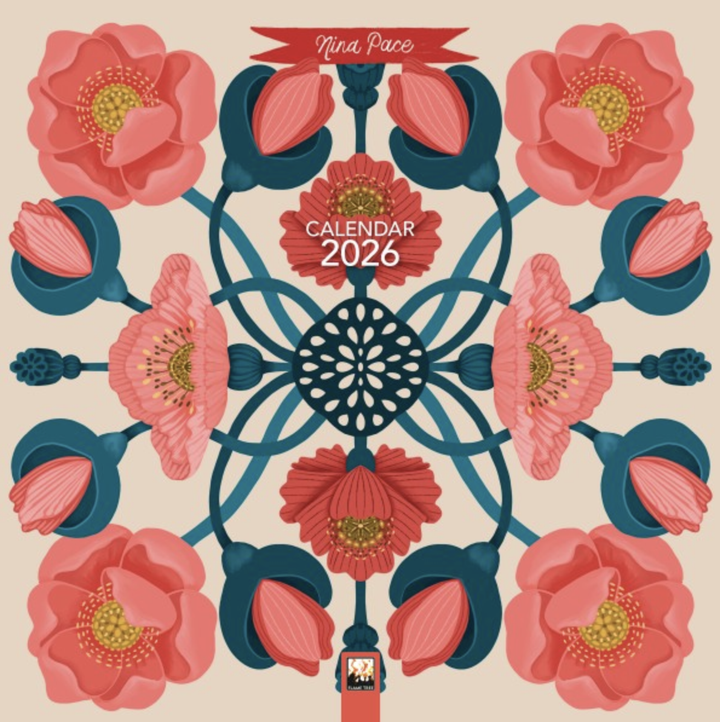 2026 Flame Tree Wall Calendar - Nina Pace